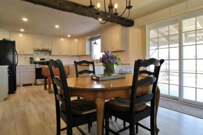 Apartment dining area