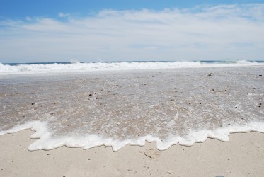 A view of Nauset Spit in Orleans, MA