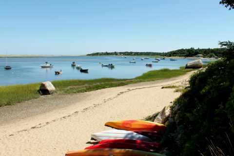 quiet beaches on Cape Cod