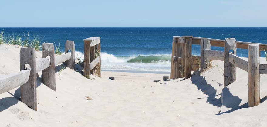 walkway to Nauset beach in Orleans